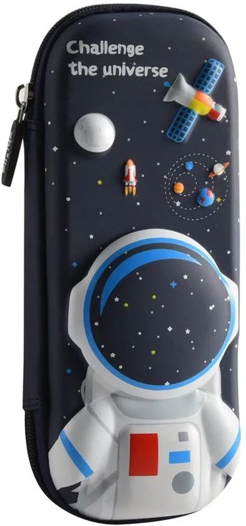 Trousse de rangement scolaire noire idéale pour collège et lycée