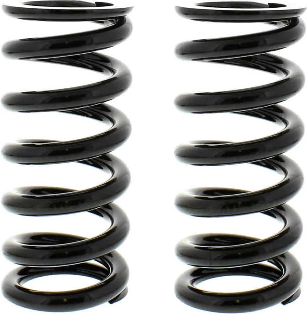 Ressort amortisseur YSS 46-115-150 en acier noir traité anti-corrosion