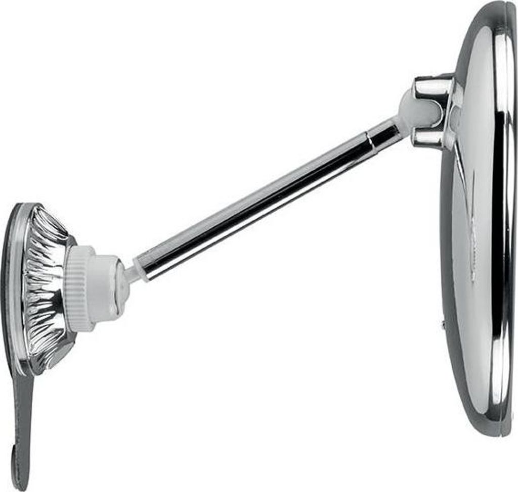 Macom Sensation 229 Make-up-Spiegel Saugnapf Rund Chrom Produktbild 