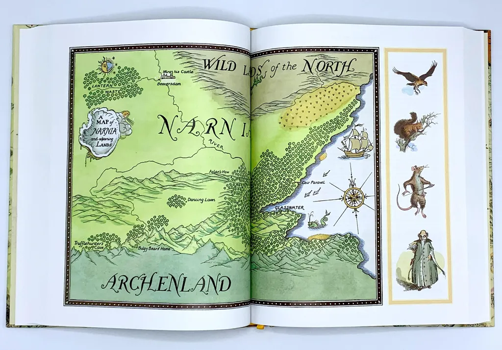 Intégrale Narnia avec illustrations originales et couverture rigide - 2