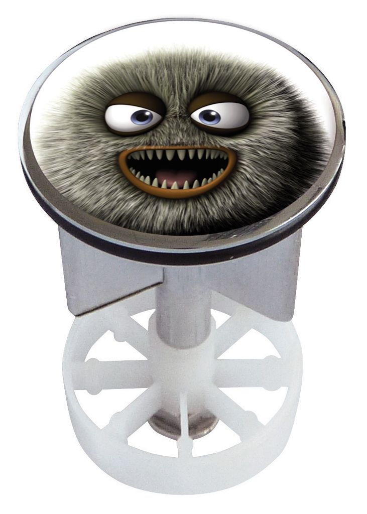 Sanitop Excenterstopfen Metall 38 - 40 mm Design Monster Grobbo