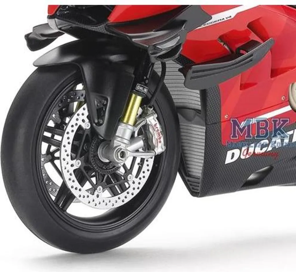 Ducati Superleggera V4 1:12 Rouge : Réplique Haute Précision et Kit Racing - 8