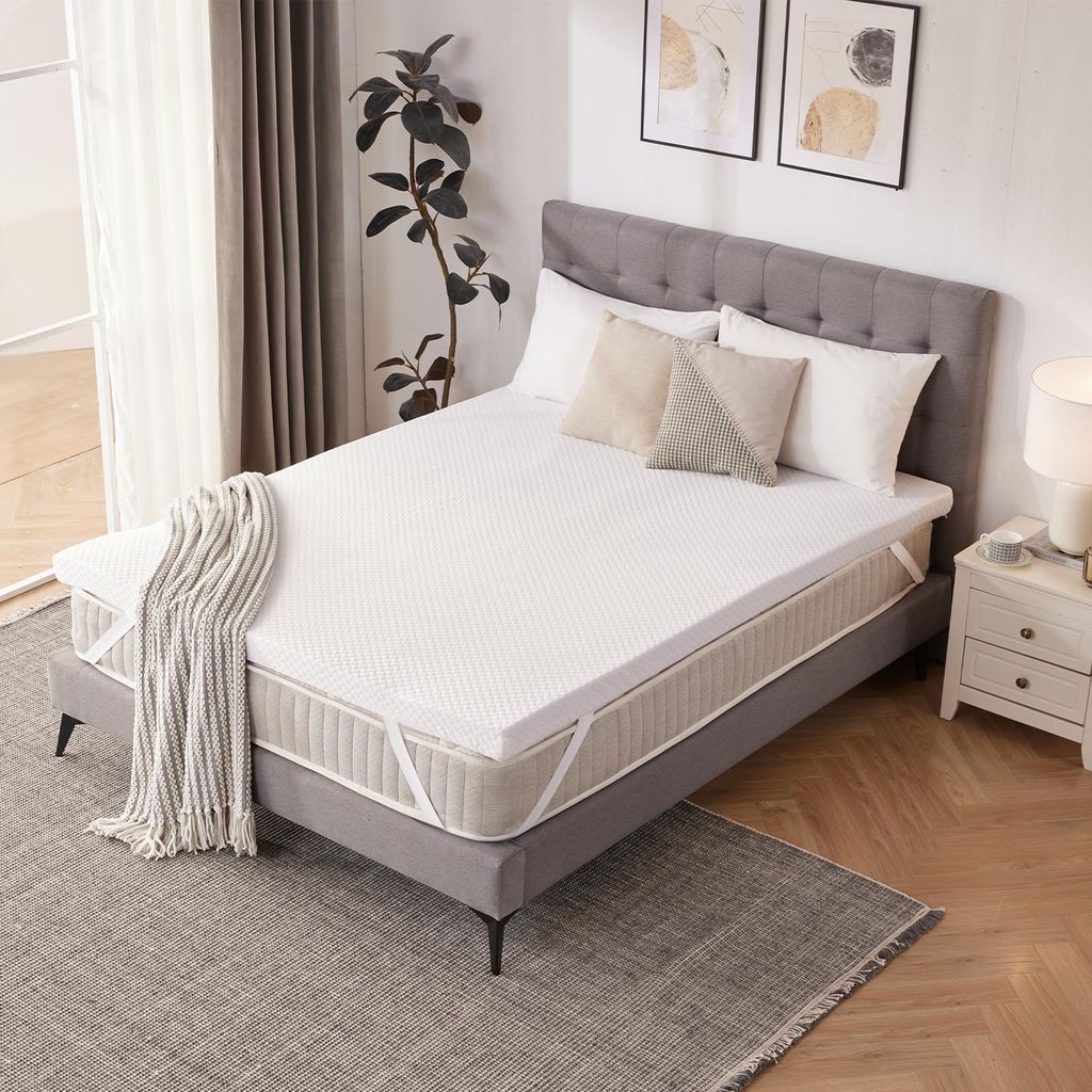 WENTA Matratzentopper 160x200cm, H2 weich Topper Gel Memory Produktbild 