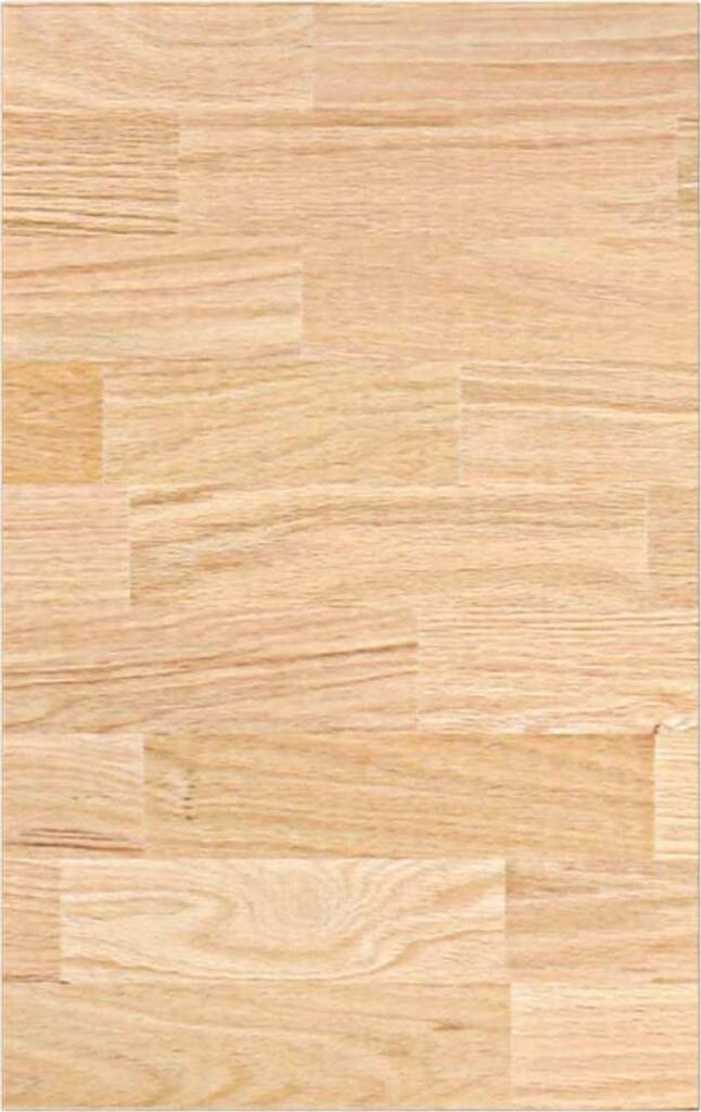 Küchenarbeitsplatte 40x63,5x4 cm Massivholz Eiche Rechteckig
