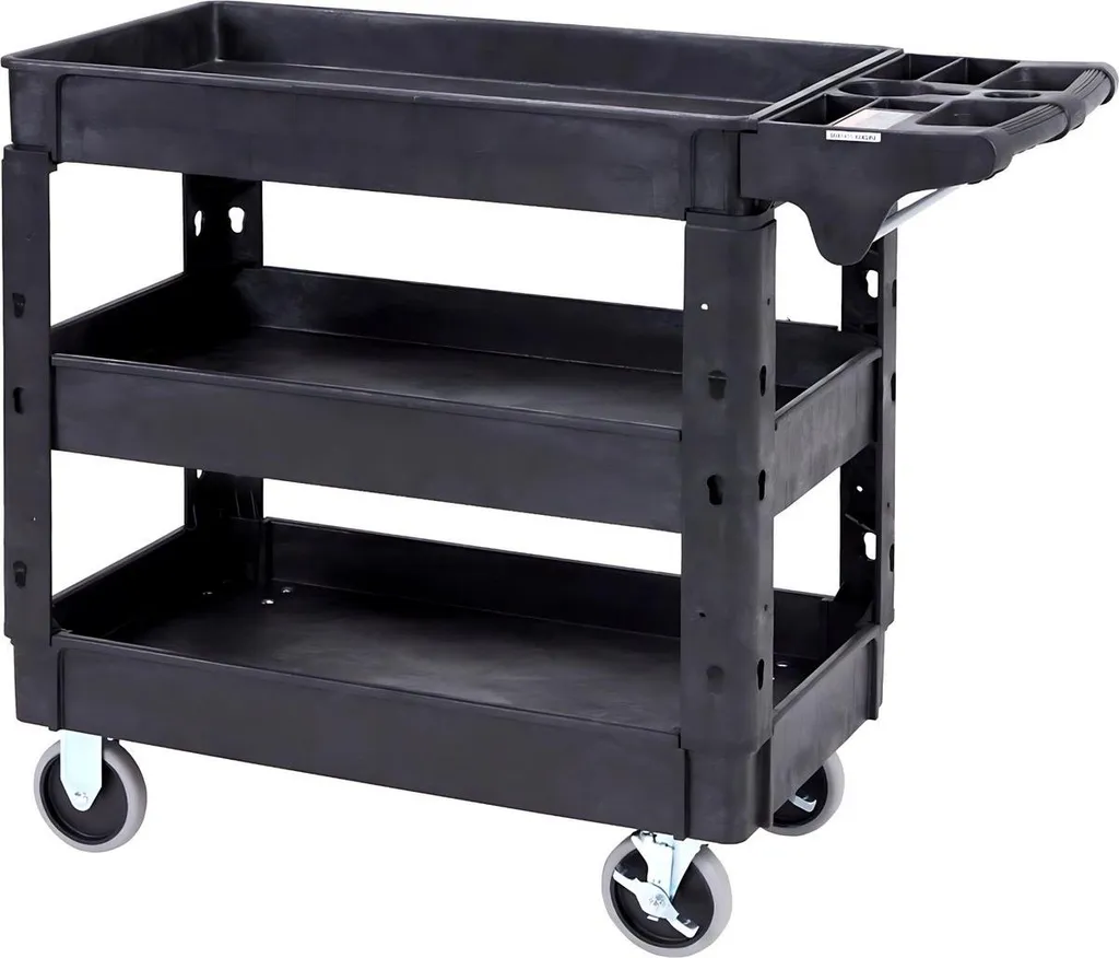 Chariot d'atelier sur roulettes - Solution de rangement mobile 249kg