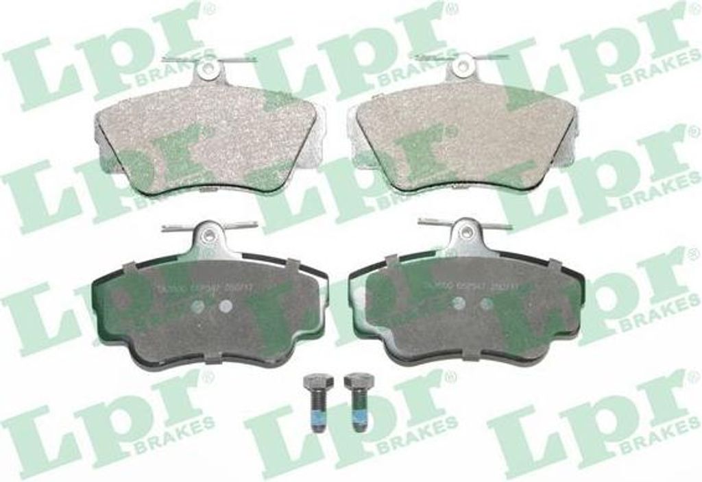 LPR 05P347 Bremsbelagsatz, Scheibenbremse OE 33447871 kompatibel mit 440 K, 460 L, 480 E