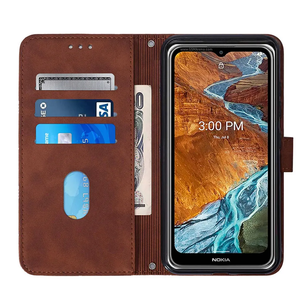 Custodia Flip Pixel 7 Pro | Design Portafoglio Marrone Antiurto - 4