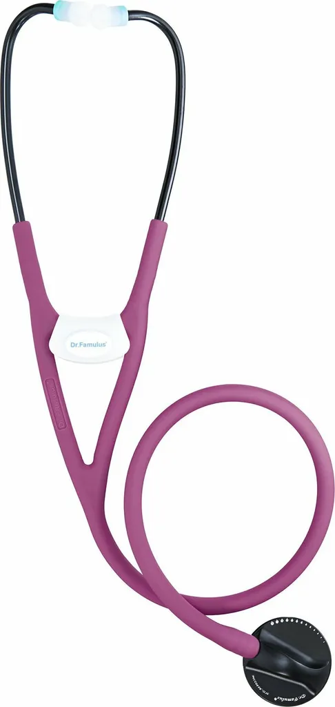 Stetoscopio DR.FAMULUS DR 650D Tuning Fine Tune di nuova generazione, monofacciale, nuovo rosso