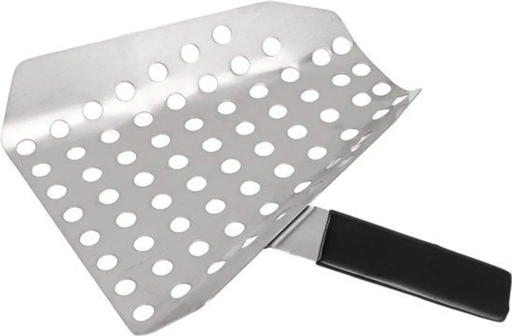 Louche passoire inox à grille fine pour des fritures bien croustillantes