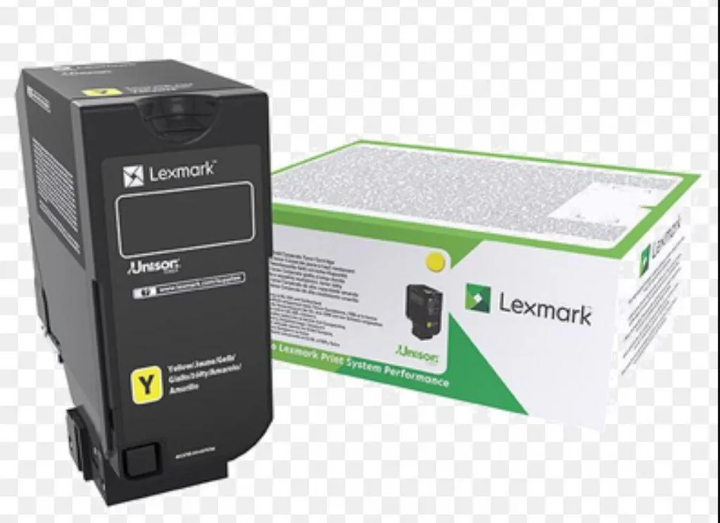 Toner Jaune 74C2HYE Lexmark Corporate Return Program 0074C2HYE Jaune - 3
