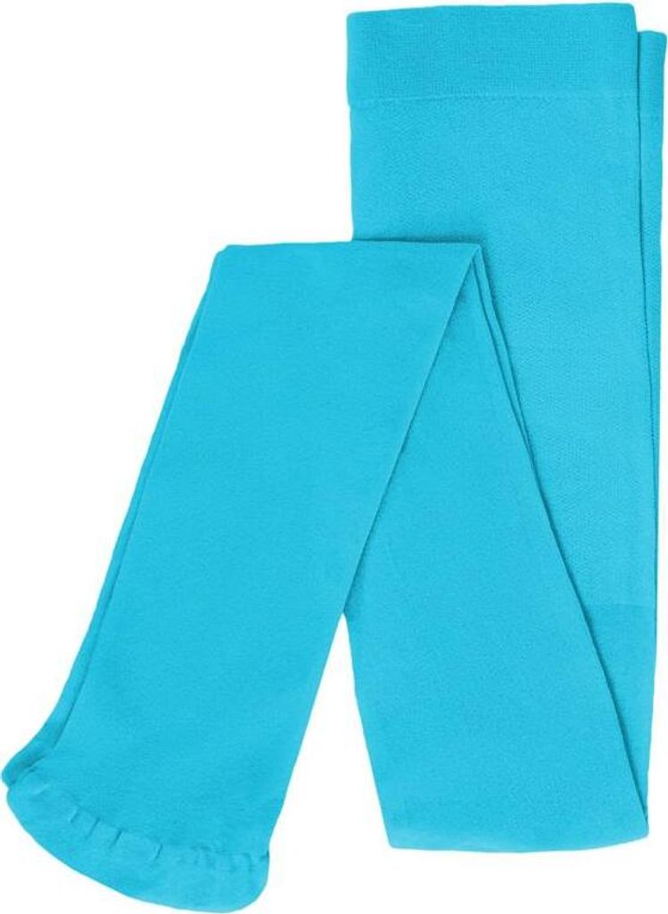 Mädchen FeinStrumpfhose Strumpfhose Unifarben 30391 Türkis 104/110