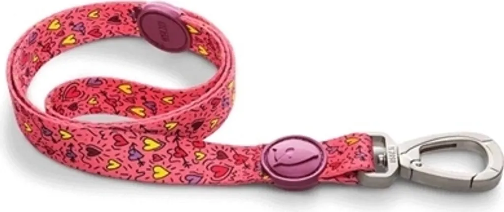 Guinzaglio Cani Think Pink Morso | Eco-Sostenibile in Raso Rosa Riciclato
