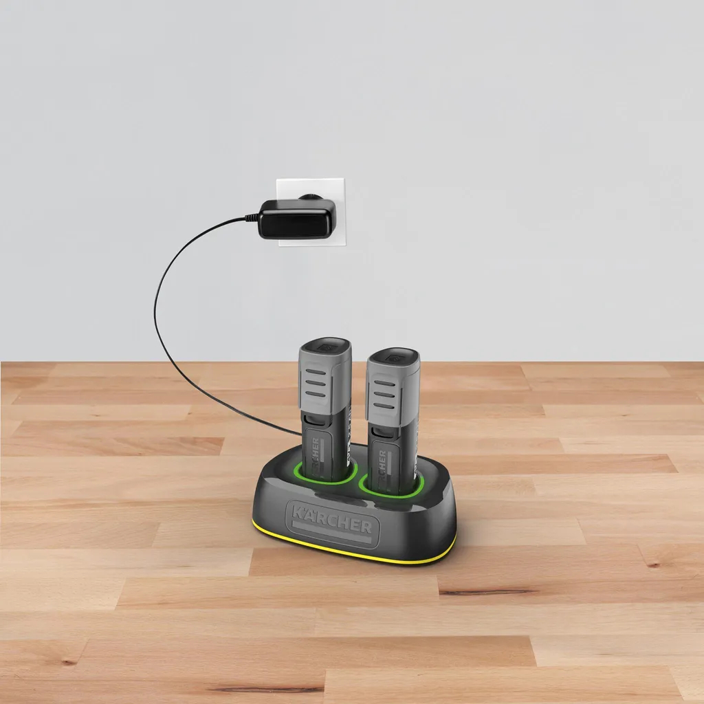 Chargeur Kärcher Bat Power 4V Duo - Idéal pour ne jamais manquer d'énergie