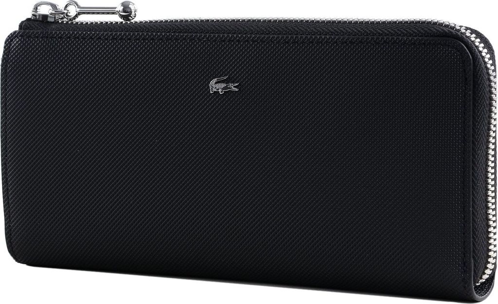 LACOSTE porte-monnaie Daily City Slim Zip Wallet Noir Image du produit 