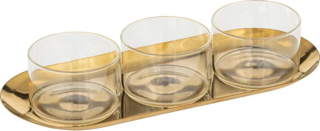 Aperitif-set "herbst" 4-teilig aus glas - SG Secret de Gourmet