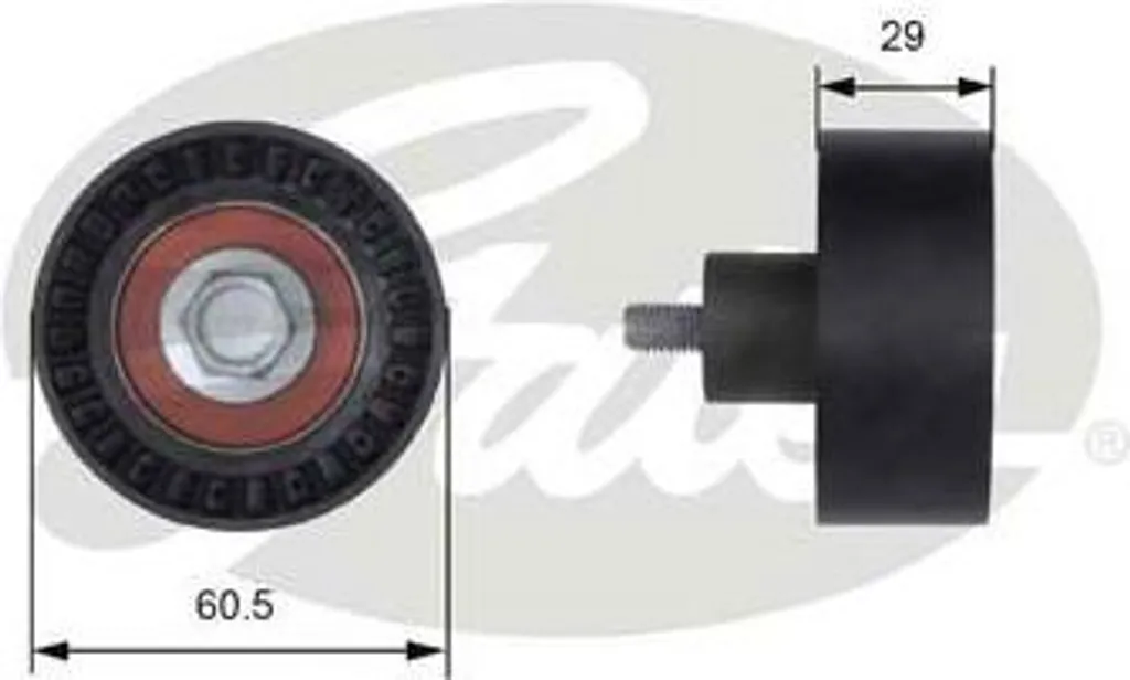 Galet de renvoi pour remplacement kit distribution Ford et Mazda OE