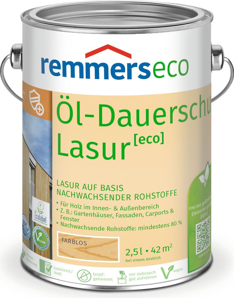 Remmers permanentní mořidlo na dřevo na olejové bázi [eco] Obrázek produktu 