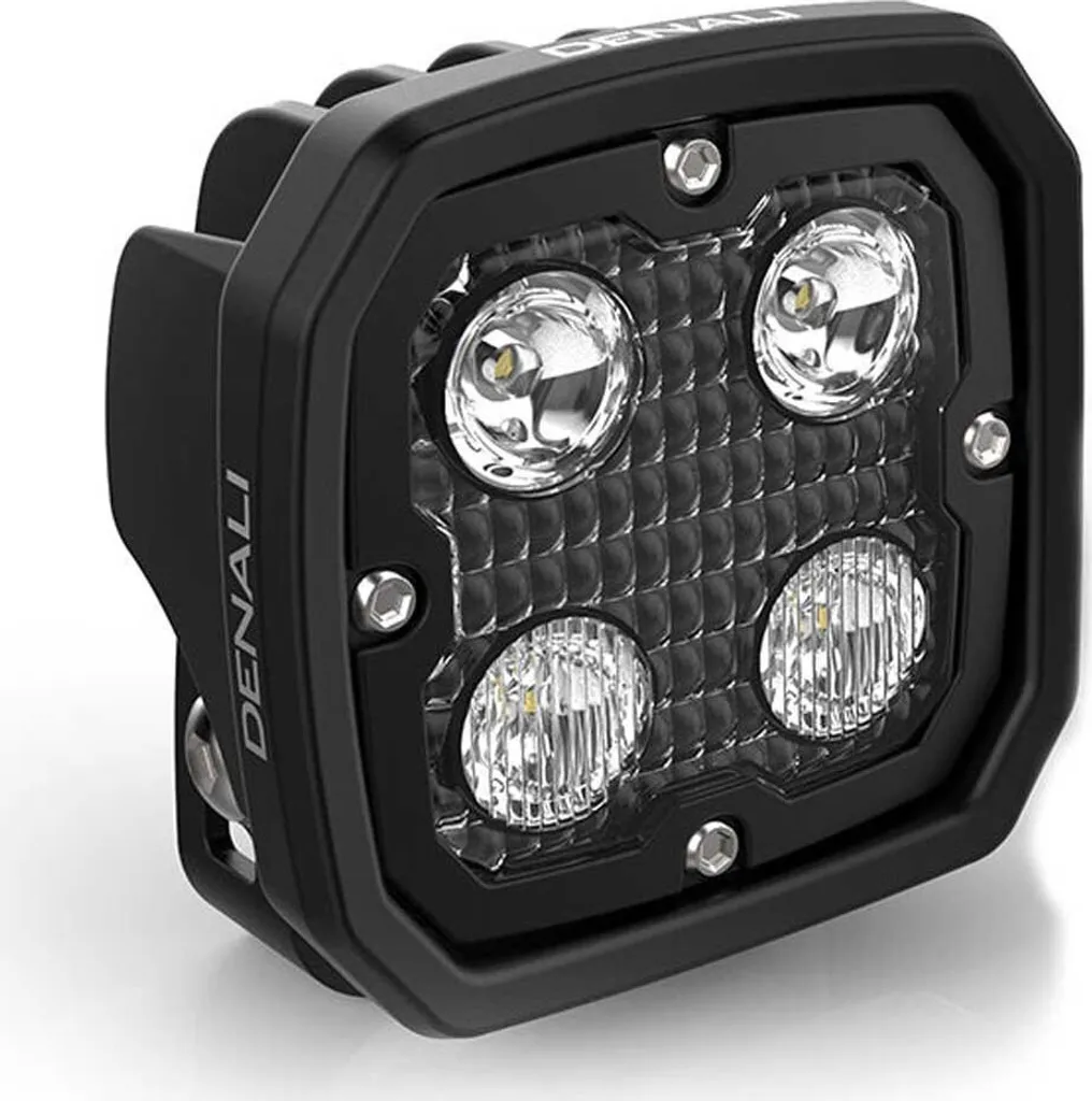 Projecteur LED D4 avec DataDim - Éclairage Auxiliaire Moto et Quad