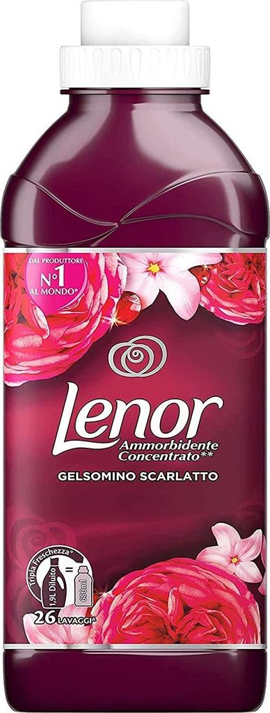 6x Lenor Ammorbidente Jasmin scharlachrot Weichspüler Produktbild 