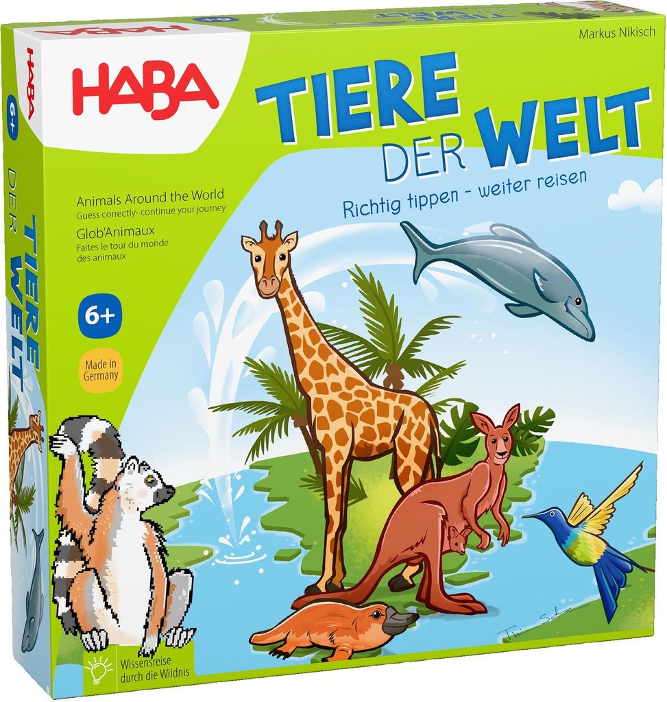 HABA Tiere der Welt, Brettspiel, 6 Jahr(e), 20 min Produktbild 