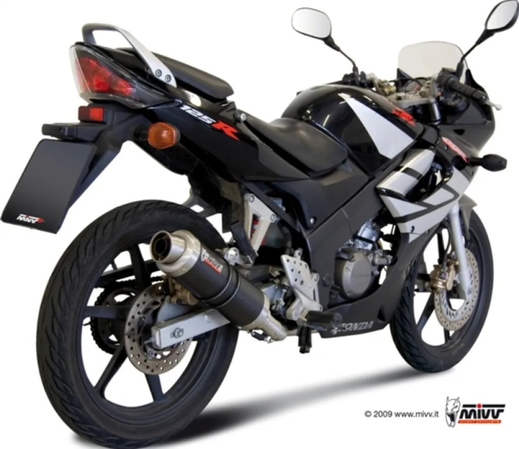 Échappement Mivv Carbon GP Honda CBR 125 2004-2010 | Ligne complète