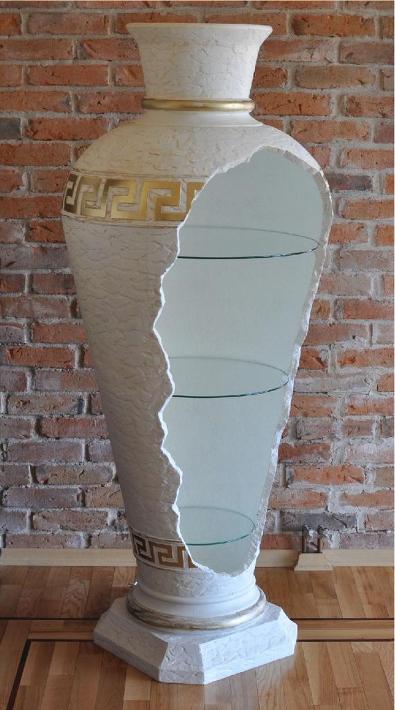 Exsclusive Design Bar Vase Bar Shelf Glass Lamp Vase Cabinet Acrylic Showcases