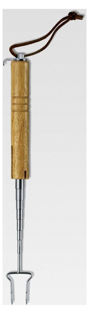 Grillgabel, Ausziehbar, Leicht, Lagerfeuer, Grillen, Verlängerbar bis 65,4 cm