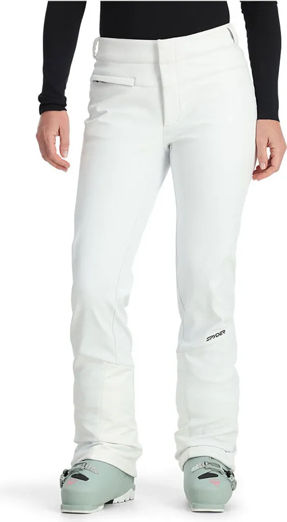 Spyder Orb Softshell Pantalon Blanc 6 Femme - Pantalon de Ski Technique