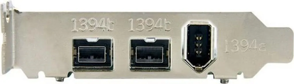 Carte PCIe FireWire 1394b et 1394a StarTech.com 3 Ports Low Profile - 8