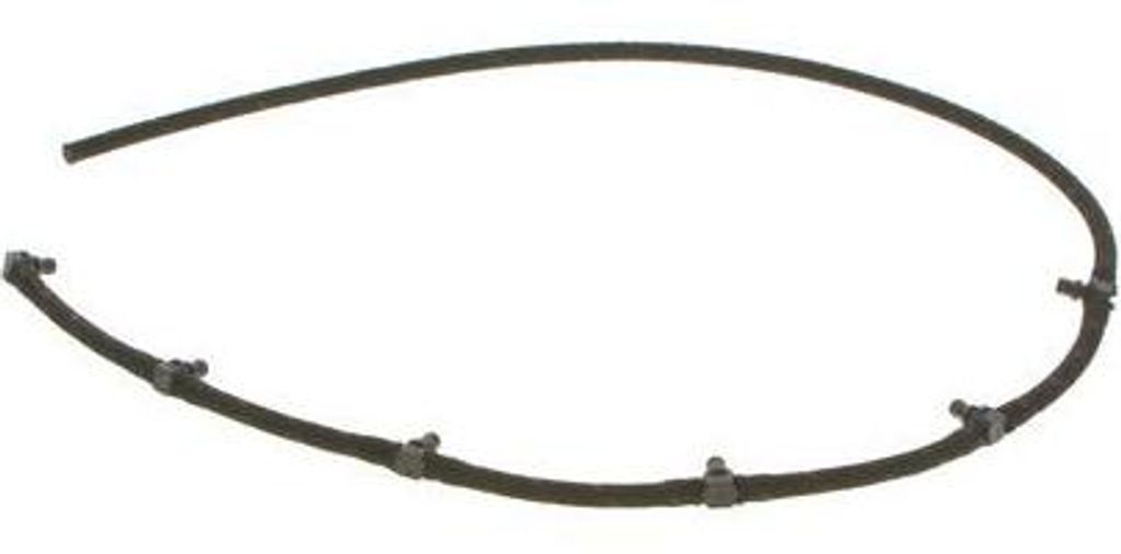 BOSCH 0 928 400 528 Leckkraftstoffschlauch OE kompatibel mit 5er E39, 7er E38, 7er E65, X5
