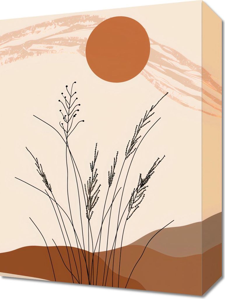 Bild 30x40cm Goldene Halme