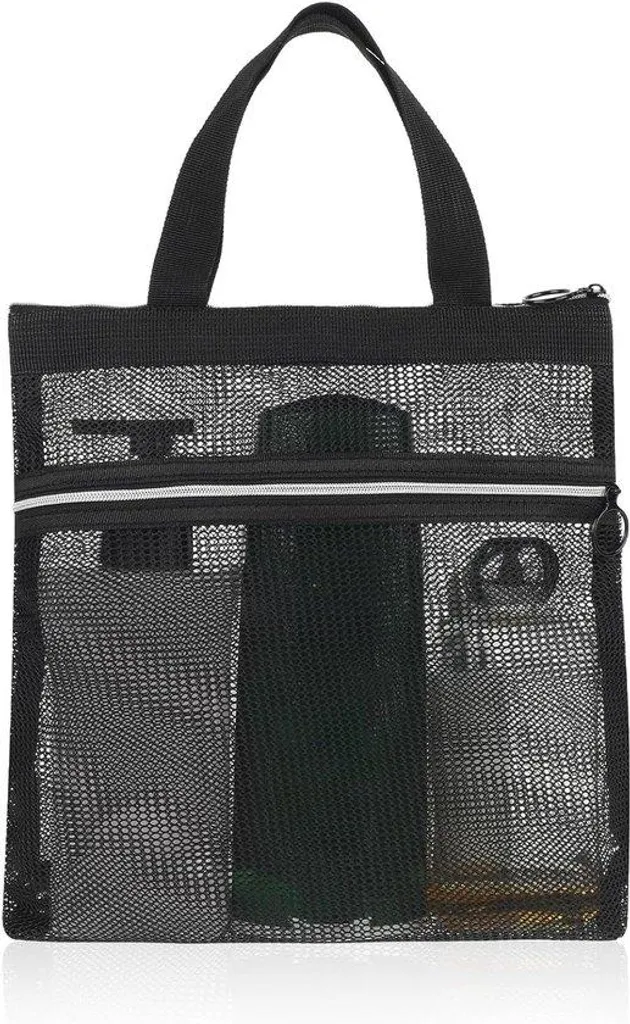 Nécessaire de douche portable pour sport et voyage avec maille aérée