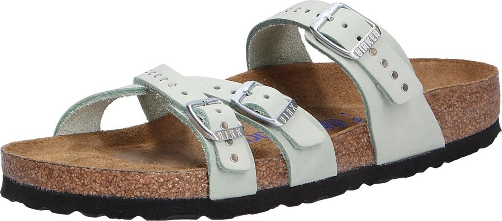 Birkenstock Damen Pantolette, grün(matcha (02132)), Gr. 40 Produktbild 