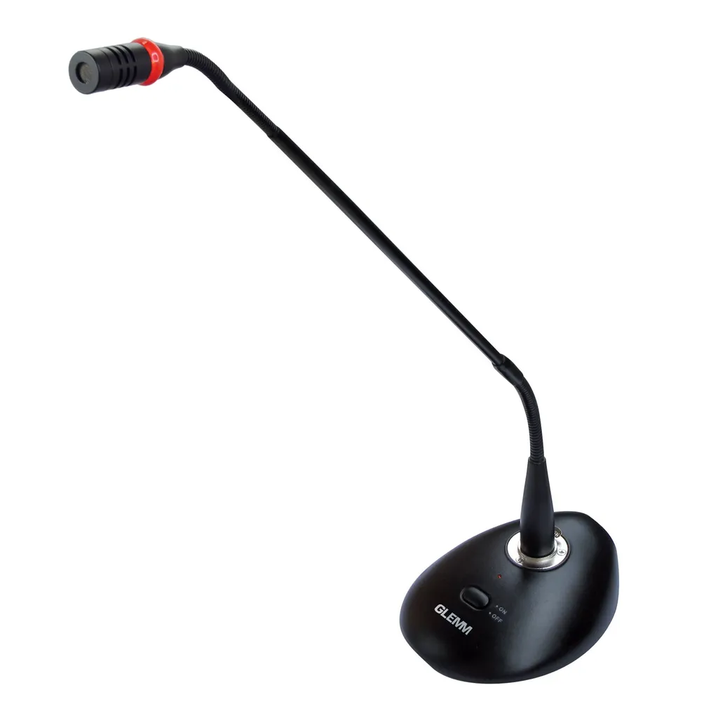 Microfono DMC973 GLEMM Professionale | Desk Gooseneck Condensatore XLR