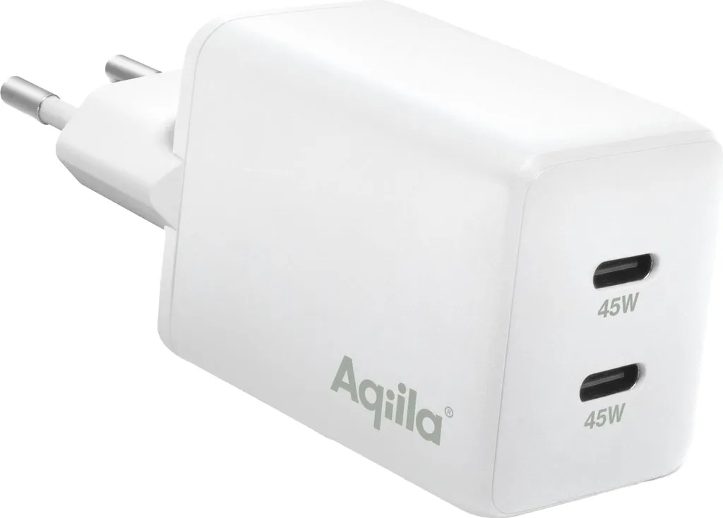 Chargeur rapide 45W Aqiila Chargebird W2 : fini la chauffe excessive
