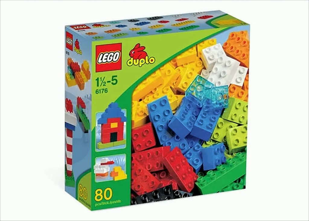LEGO Duplo 6176 Briques de Base Deluxe, Set de Construction 80 Pièces