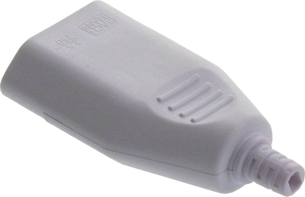 Eurostecker Eurokupplung 2-polig Flach Europa Stecker / Produktbild 