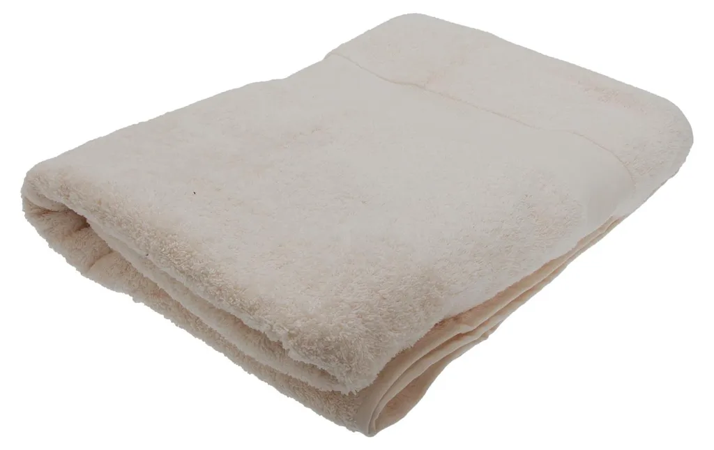 Jassz Premium FK943 Serviette de plage sable coton 100x180cm de luxe