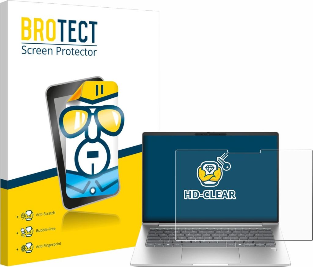 Für HP ProBook 4 G1i 14" Schutzfolie BROTECT Displayschutz Display Schutz Folie Klar Transparent