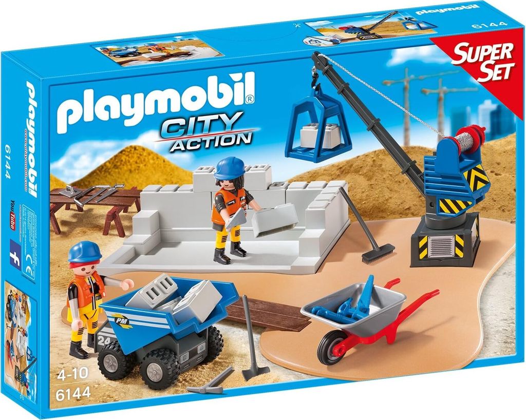 PLAYMOBIL City Action 6144, Stadt, 4 Jahr(e), Mehrfarbig, Produktbild 