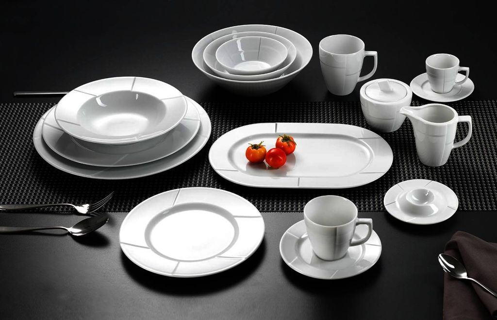 Servierplatte oval 32,5cm Step