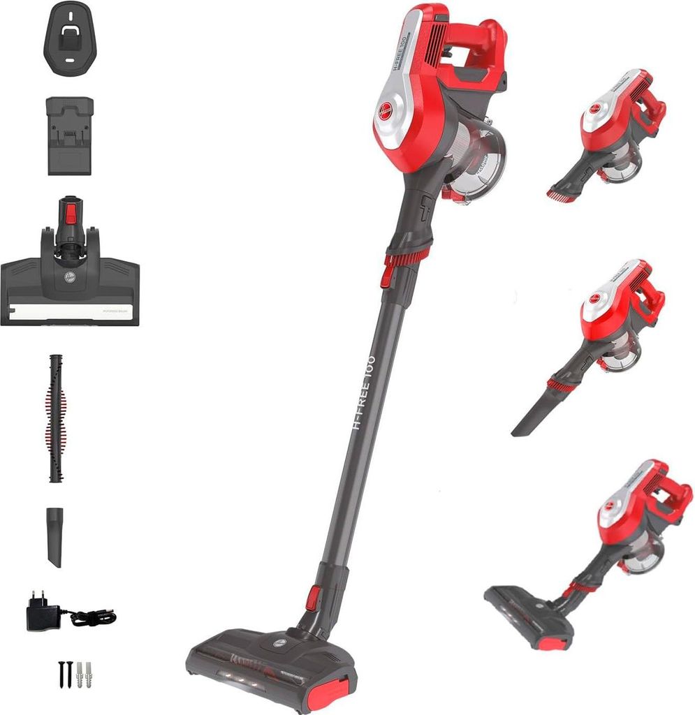 Hoover Akku Staubsauger HF122RH 011 8016361994676 415798 20834 kabelloser Staubsauger Akku-Bodenstaubsauger kabelloser Stielsauger Akku-Sauger