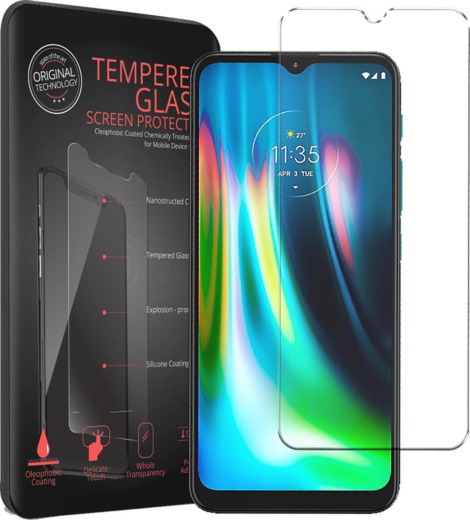 2x Panzerglas für Motorola Moto E7 Plus Glas Folie Displayschutz Schutzfolie