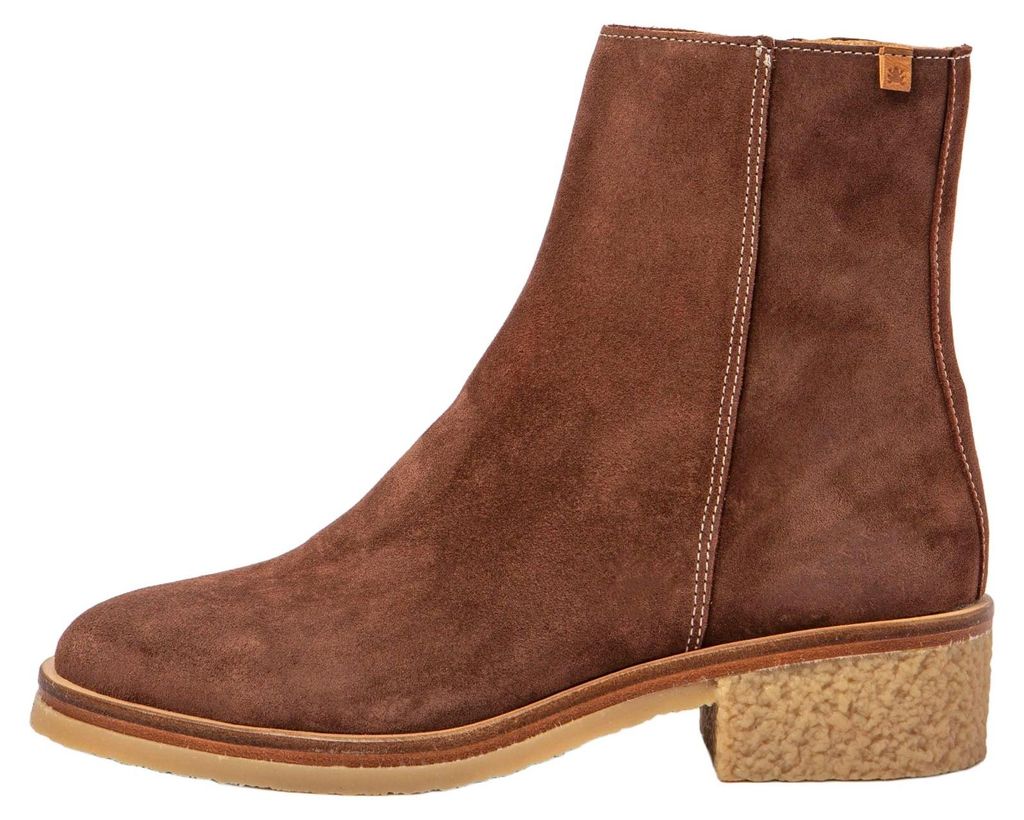 El Naturalista Stiefeletten mit Absatz Damen N5940 SILK SUEDE CHOCOLATE / IRATI Farbe Braun