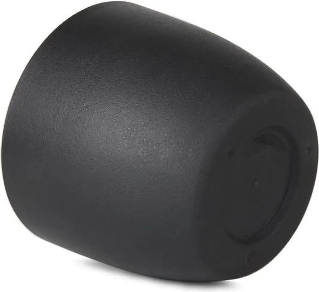 Vaso da fiori con serbatoio d'acqua - Autoinnaffiante - Set di 4 - Nero - 15 cm - 4