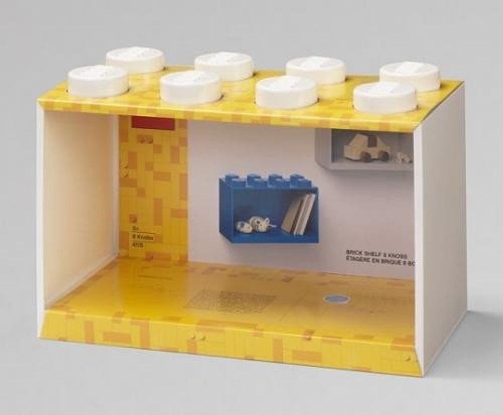 LEGO 41151735 Półka na klocki LEGO BRICK SHELF 8, Zdjęcie produktu 