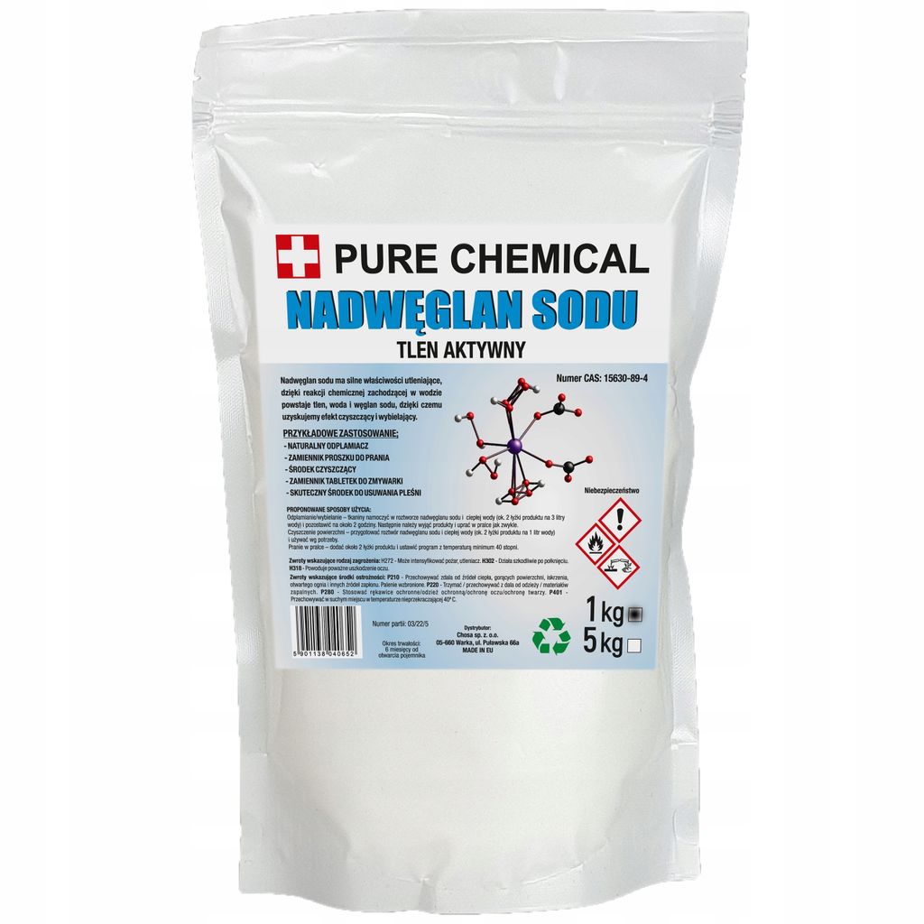 PURE CHEMICAL | Perkarbonát sodný | 1 kg Obrázek produktu 