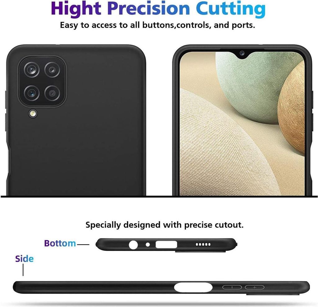 Silikonowe etui na telefon Samsung Galaxy A12 / M12 Zdjęcie produktu 2