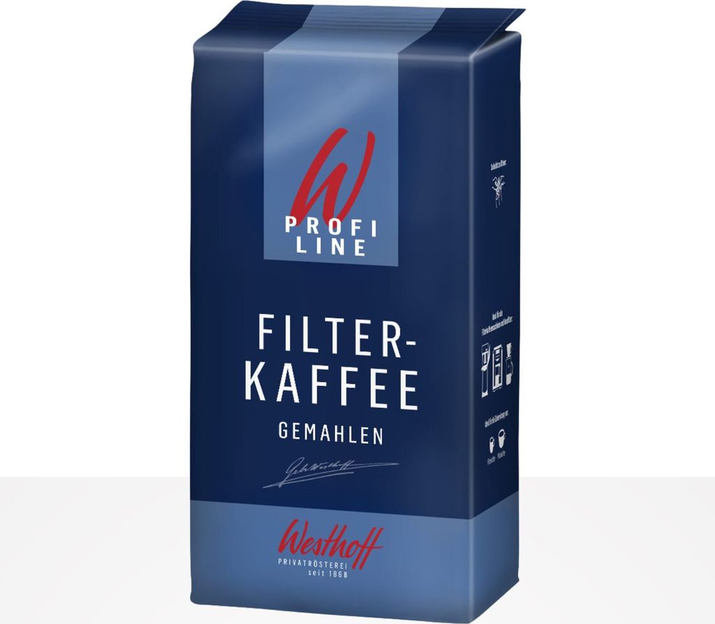 Westhoff Profi Line Filterkaffee Standard - 500g Kaffee gemahlen