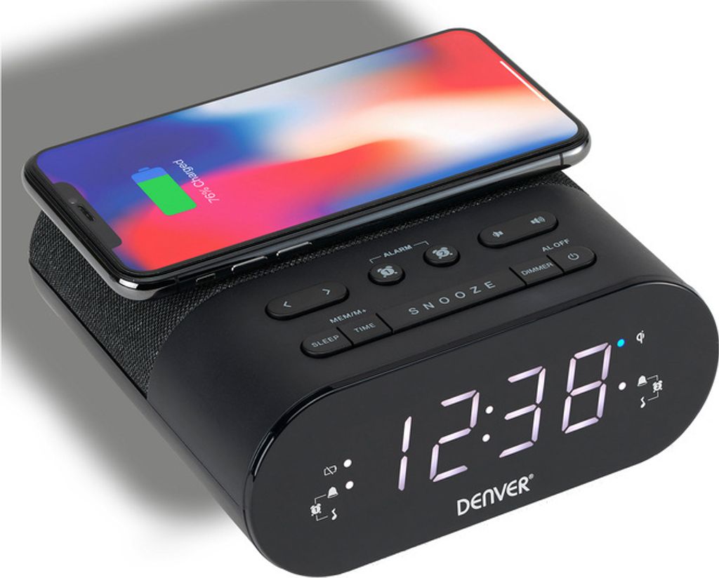 Techno Line WT538 WT 538 Radiocontrollato Orologio Proiettore Argento | RDN Street Market - Foto 3